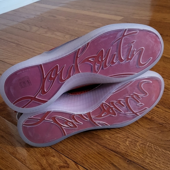 Authentic Christian Louboutin CL Paris Sneakers – Red Bottom Luxury - Picture 7 of 12